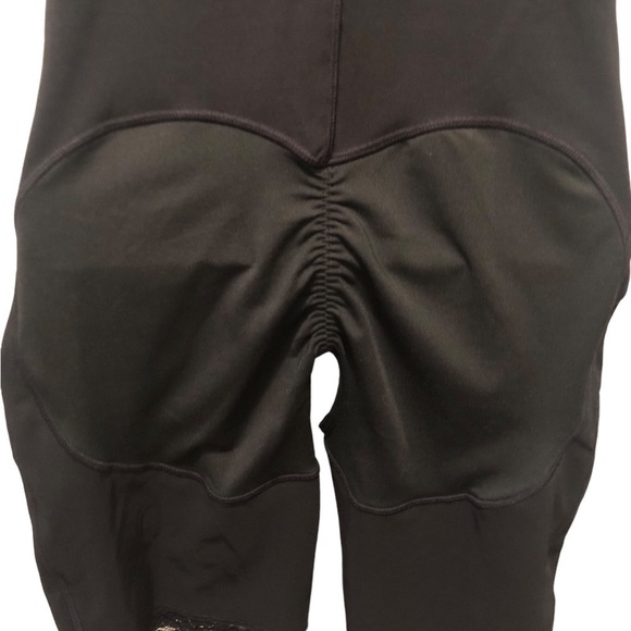 Everyday Mid Thigh Under Bust Bodysuit Sz. L Black Side Zip Medium Compression - Picture 7 of 7